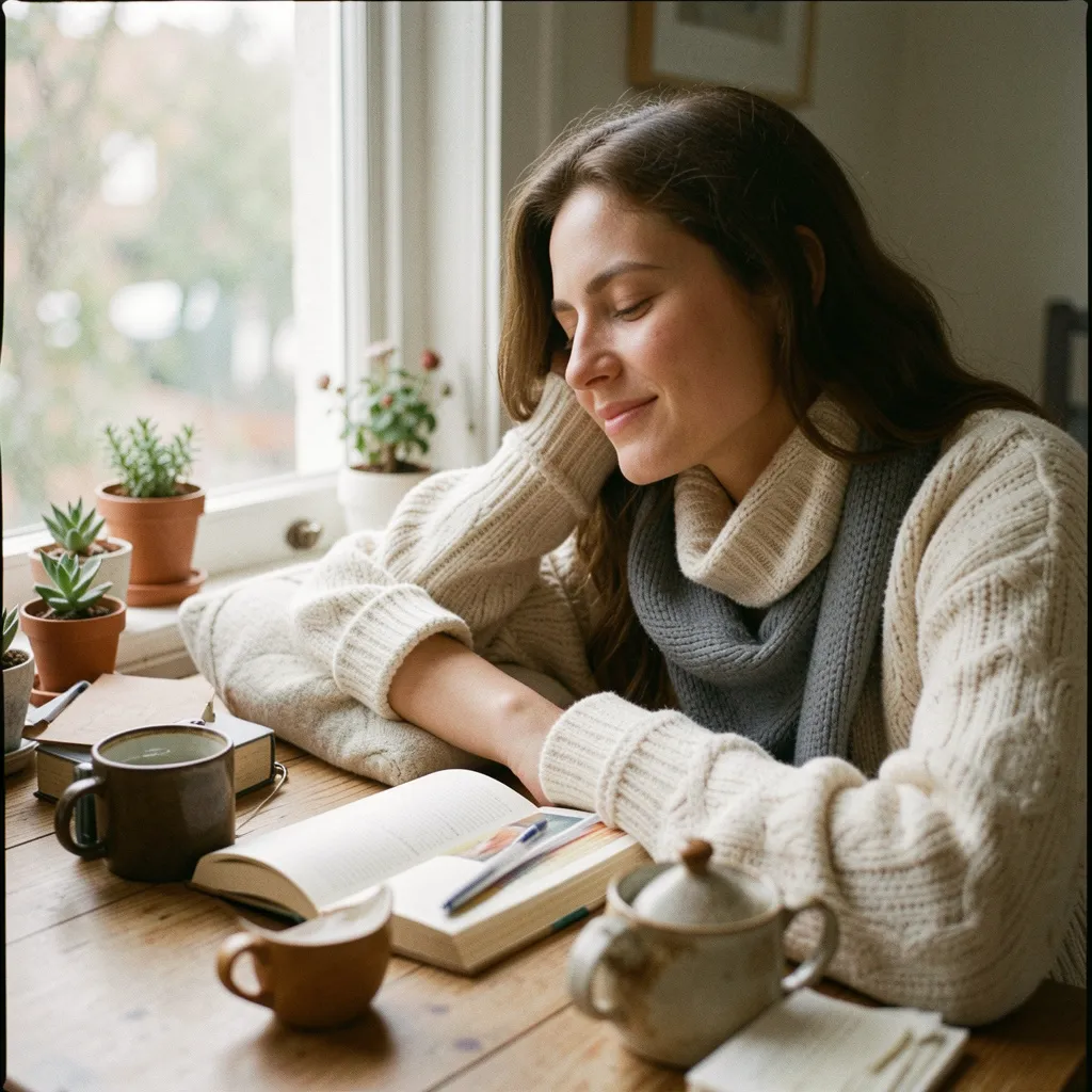 Calendar with simple routine marks